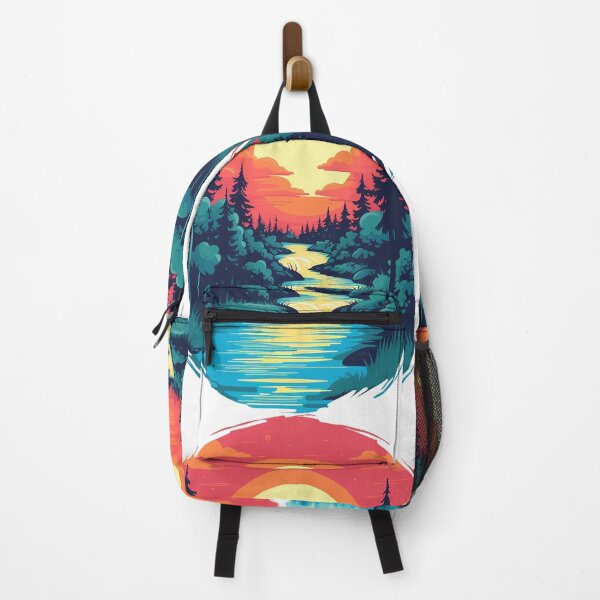 Item preview, Serene River Flow - Tranquil Forest Landscape designed and sold by MuseOfMilo.