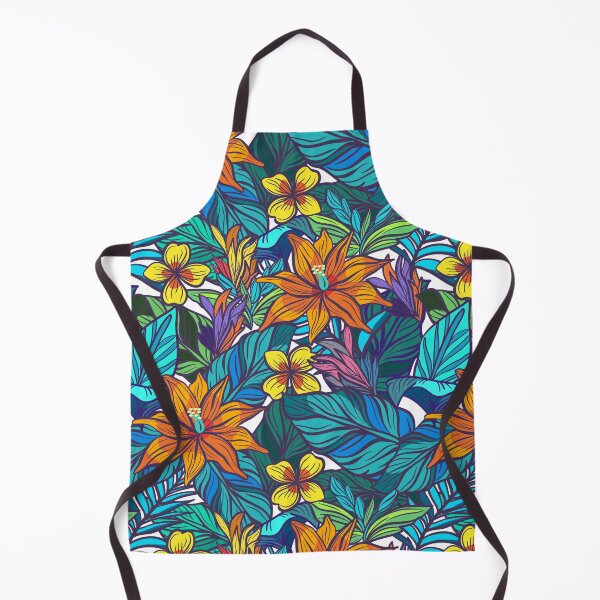 Item preview, Exotic tropics floral pattern designed and sold by Mashusha-art.