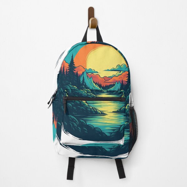 Item preview, Serene River Flow - Tranquil Forest Landscape designed and sold by MuseOfMilo.