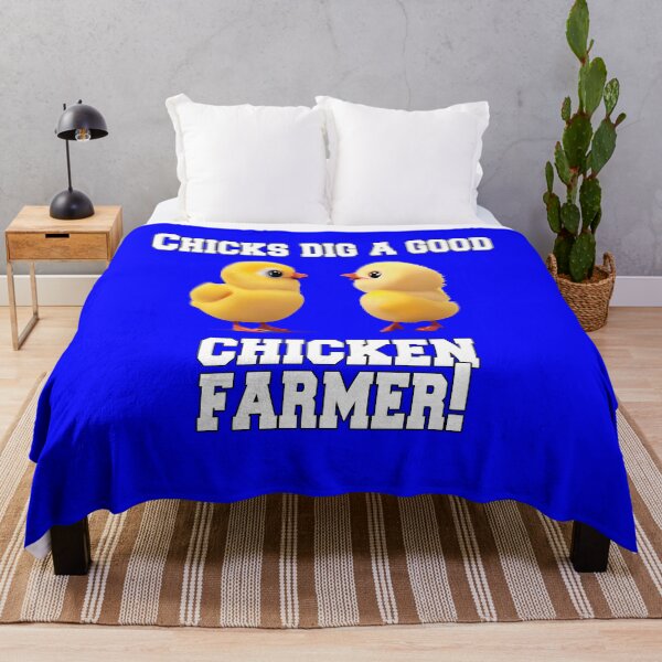 Item preview, Funny Chicken Farmer Humor Chicks Dig A Good Chicken Farmer! designed and sold by fantasticdesign.