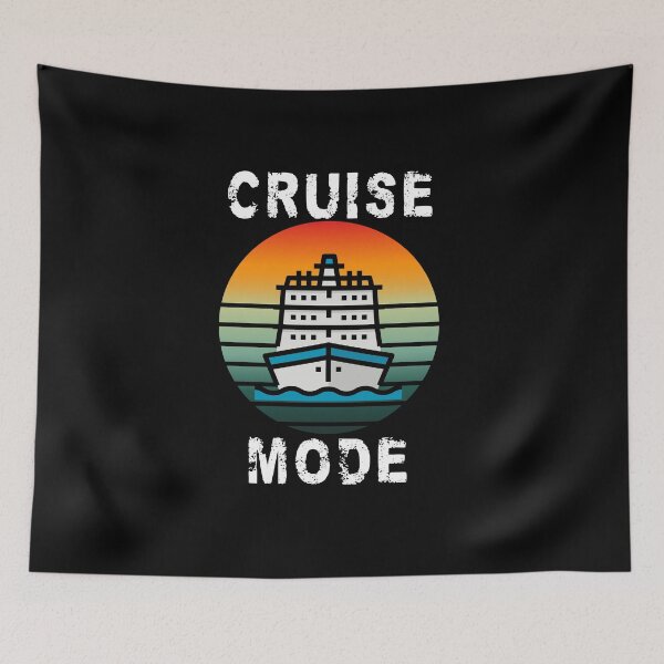 Item preview, Retro Sunset Cruise: A Vintage Voyage into Cruise Mode designed and sold by ImaginativeImps.