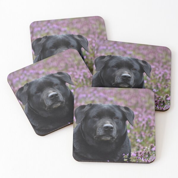 Item preview, A Dog in the Flowers designed and sold by athousandwordss.