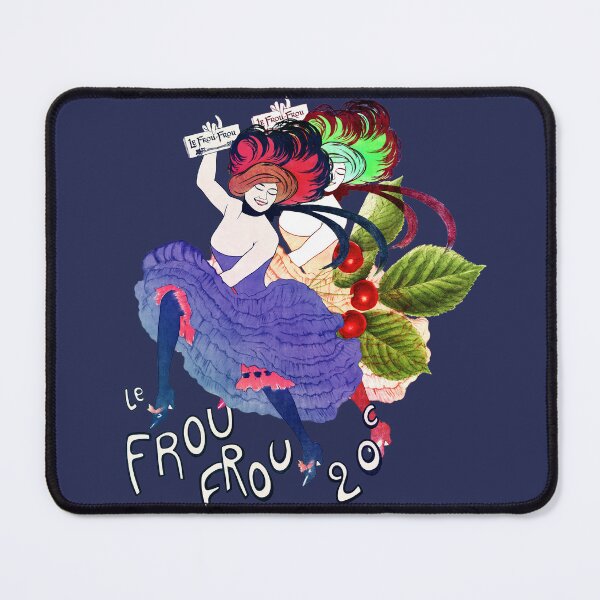 Item preview, Pretty vintage classic Moulin Rouge frou frou girl with cherries designed and sold by thgalleryit.
