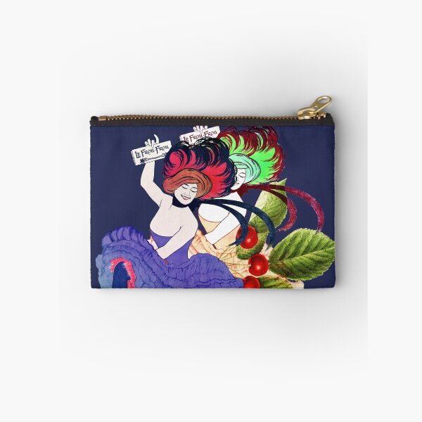 Item preview, Pretty vintage classic Moulin Rouge frou frou girl with cherries designed and sold by thgalleryit.