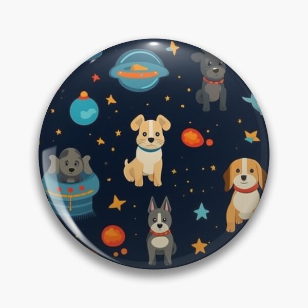 Artikelvorschau, Kosmische Eckzähne: Hunde im Weltraum entworfen und verkauft von gsgdigital.