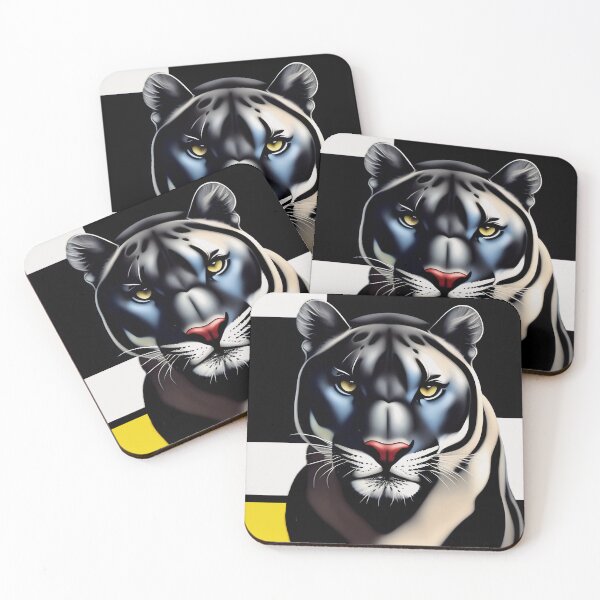 Item preview, black panther abstract designed and sold by clarazen.