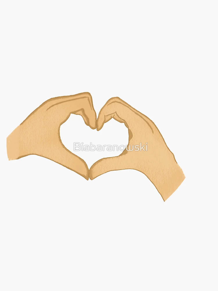 Heart hands - Eras Tour Taylor Swift Sticker for Sale by Biabaranowski