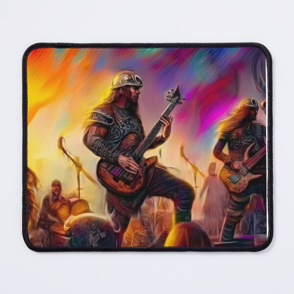 Item preview, Viking rock band designed and sold by Witty-Kids.