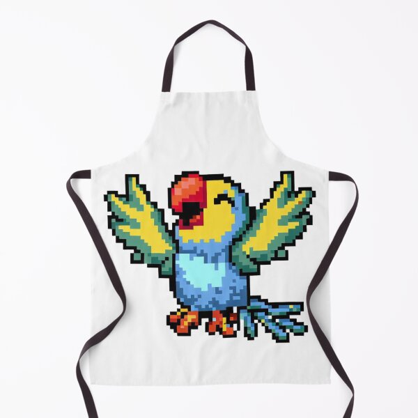 Item preview, Happy parrot pixel art designed and sold by PexelBoi.