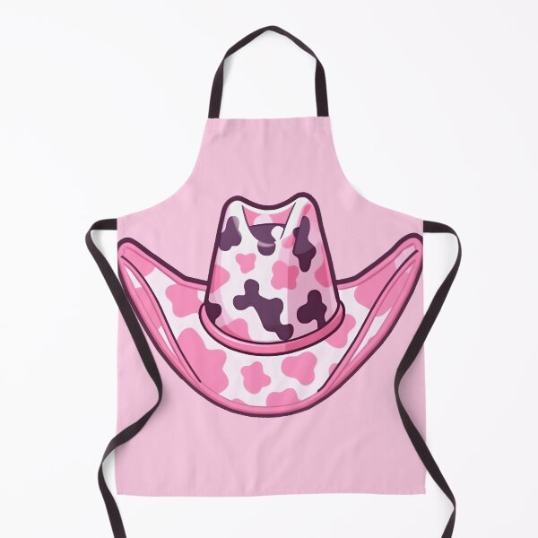 Item preview, Pastel Pink Cow Print Cow Girl Hat designed and sold by KawaiiKases.