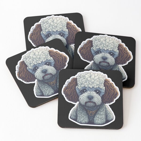 Item preview, Poodle (Sticker and Print Out) designed and sold by Sir Elgin Ortiz.