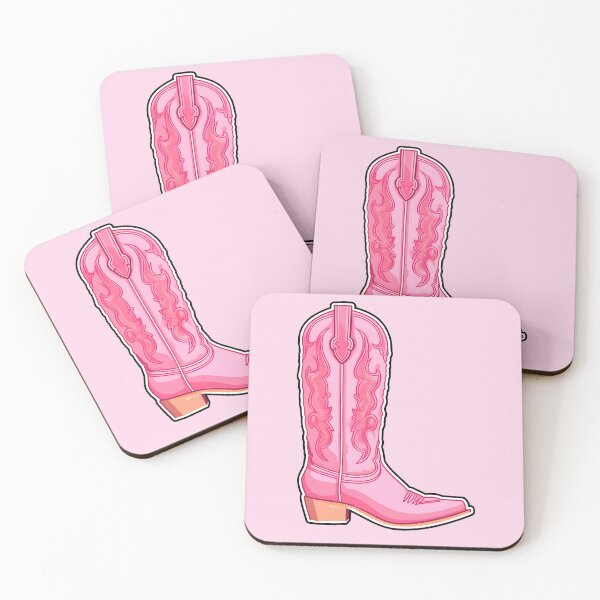 Item preview, Pink Cow Girl Boot designed and sold by KawaiiKases.