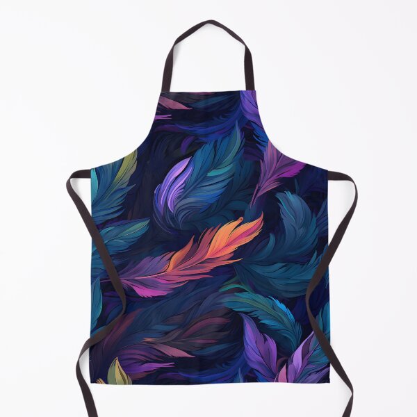 Item preview, Iridescent feathers pattern designed and sold by enipra.