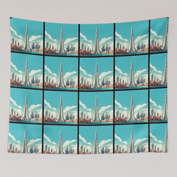 Item preview,  Burj Khalifa-Khalifa Tower Dubai-United Arab Emirates designed and sold by ELBERSAID.