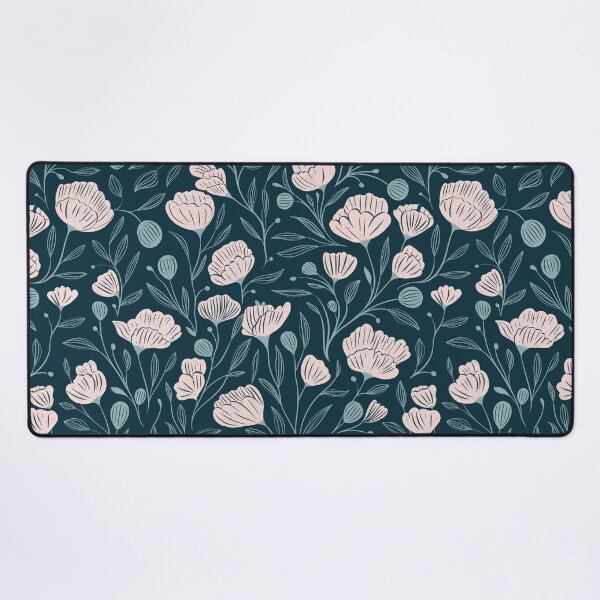 Item preview, Moody floral on navy background designed and sold by LucyFaulke.