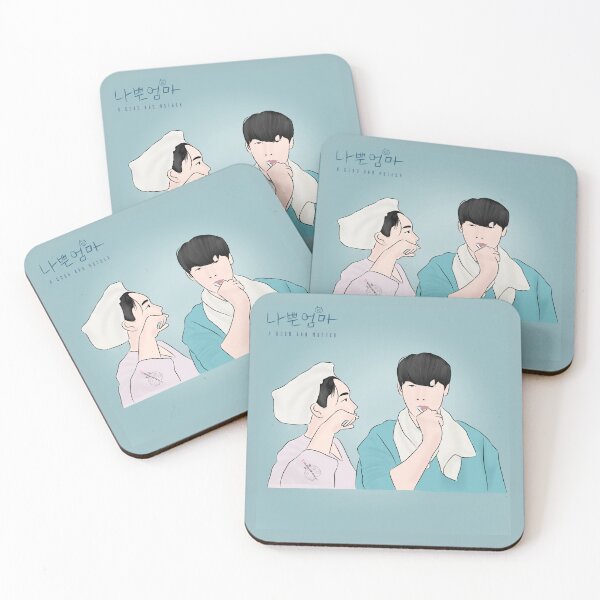 Item preview, The Good Bad Mother Korean Drama Fan Art designed and sold by ArtRaftPro.