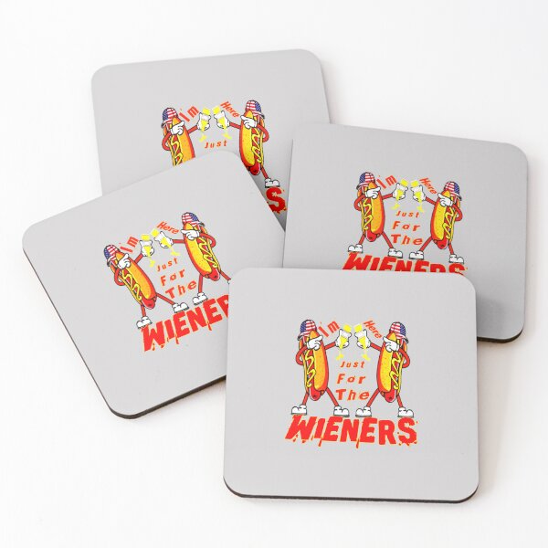 Item preview,  I'M JUST HERE FOR THE WIENERS designed and sold by RendoRed.
