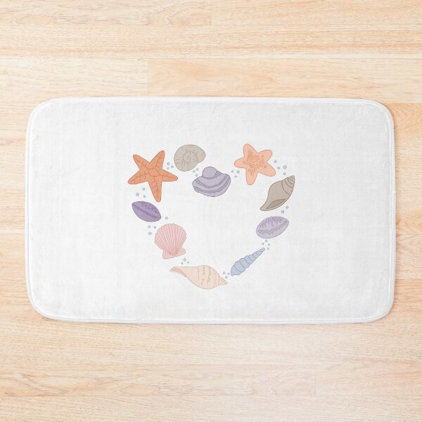 Item preview, sea shell heart designed and sold by elle-artss.