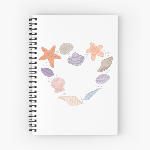 Item preview, sea shell heart designed and sold by elle-artss.
