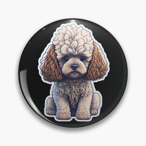 Item preview, Poodle (Sticker and Print Out) designed and sold by Sir Elgin Ortiz.