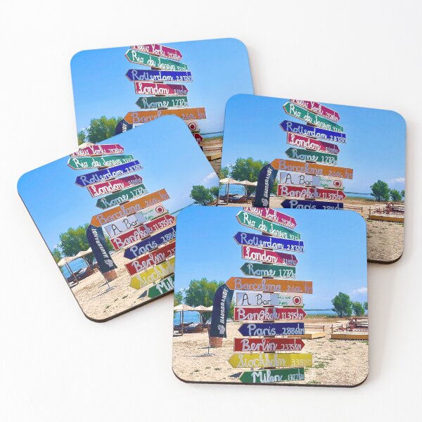 Item preview, Colorful Directional Signs In Greece designed and sold by Rosa1218.