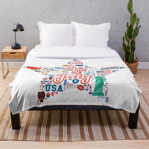 Item preview, 4th of July American Flag Star  designed and sold by OverDoseDesign.