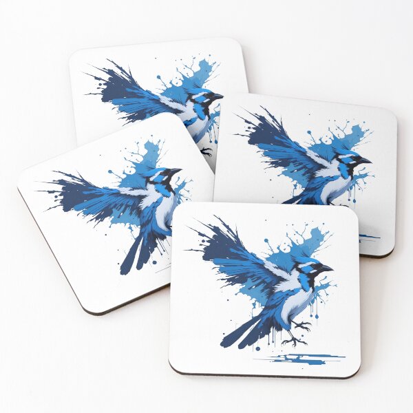 Item preview, Blue jay flying bird — Animals designed and sold by BacalhanzZz.