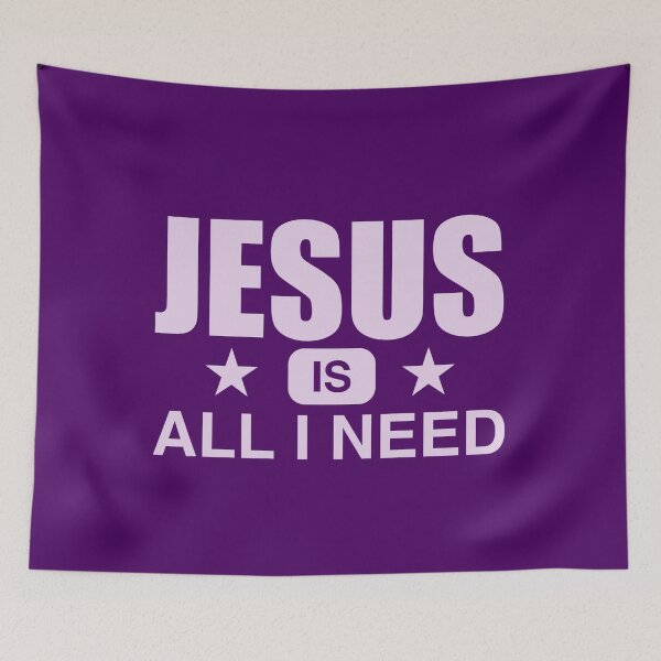 Item preview, Jesus Is All I Need designed and sold by NewFaithApparel.