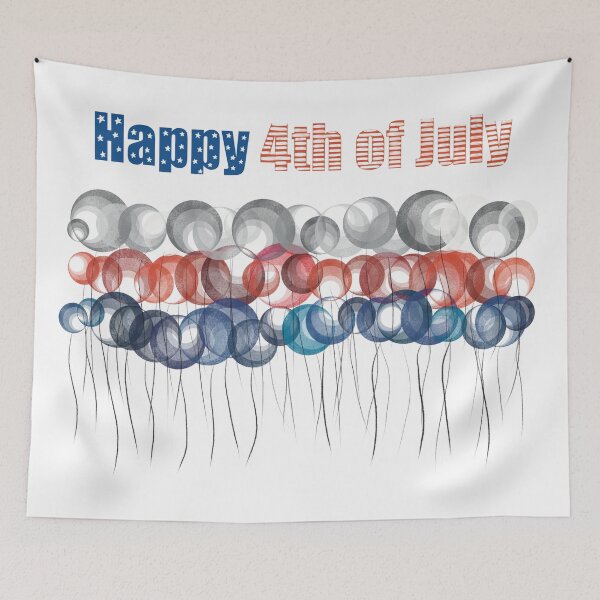 Item preview, Happy 4th of July designed and sold by Malvamalu.