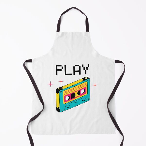 Item preview, "Retro Vibes: 'Play' Cassette" designed and sold by Designsmaxi.