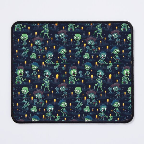 Item preview, Graveyard Ghouls: Cute Cartoon Zombie Pattern! designed and sold by calharborne.