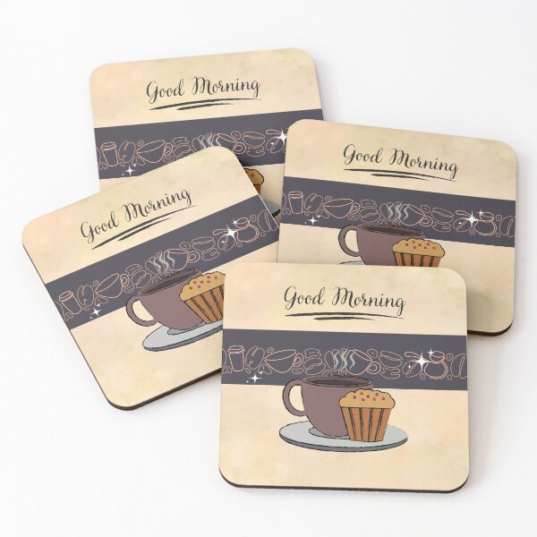 Item preview, Good Morning Got Coffee? (original artwork) designed and sold by Steph1TheArtist.