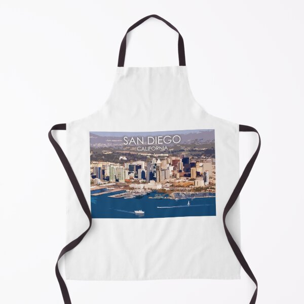 Item preview, San Diego, California, USA, Travel Print designed and sold by summattodraw.