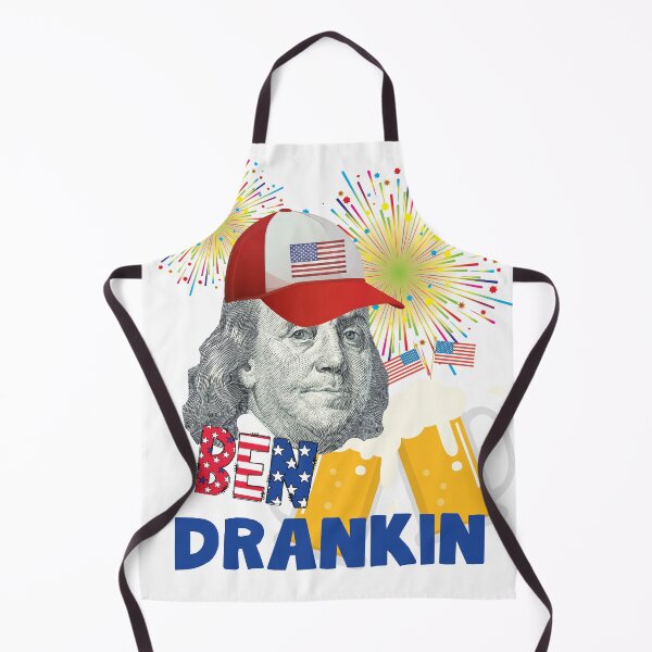 Item preview, Ben Drankin 4th of July Shirt, Funny Patriotic T Shirt, Ben Franklin Fourth of July Shirt designed and sold by CloverAnnie.