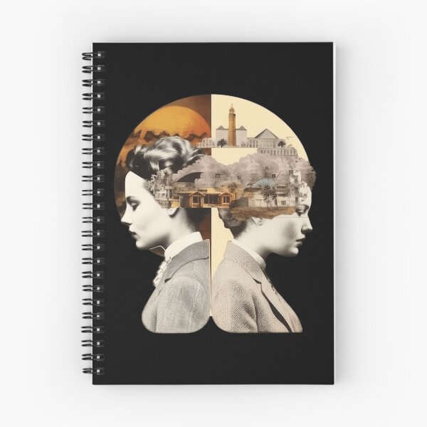 Item preview, Great Minds Think Alike Collage Art designed and sold by LilyBell6.