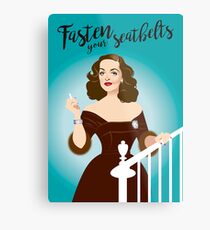 Fasten your seatbelts Metal Print