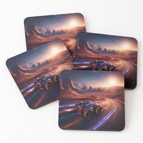Item preview, Cosmic Race: Extreme Speed on a Futuristic Planet designed and sold by InsaneLEDP.