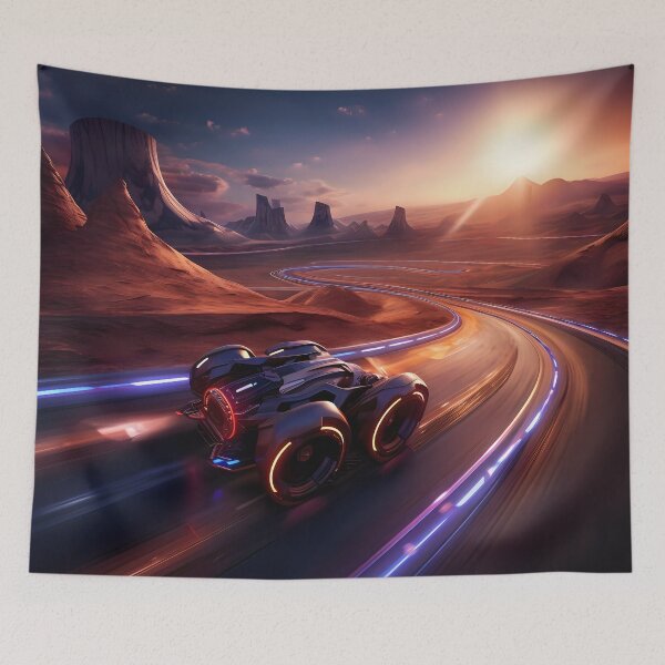Item preview, Cosmic Race: Extreme Speed on a Futuristic Planet designed and sold by InsaneLEDP.