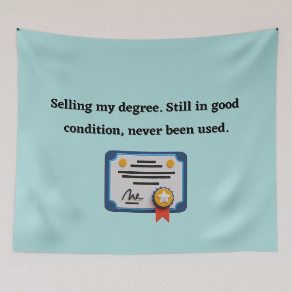 Item preview, Selling my degree designed and sold by Ace-age-.