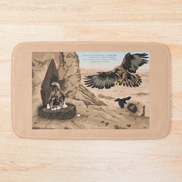 Item preview, Psalm 91 Nesting Eagles designed and sold by Annalisa-Jones.
