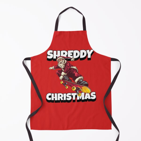 Item preview, Merry Shreddy Christmas Santa Skateboarding designed and sold by flippinsg.