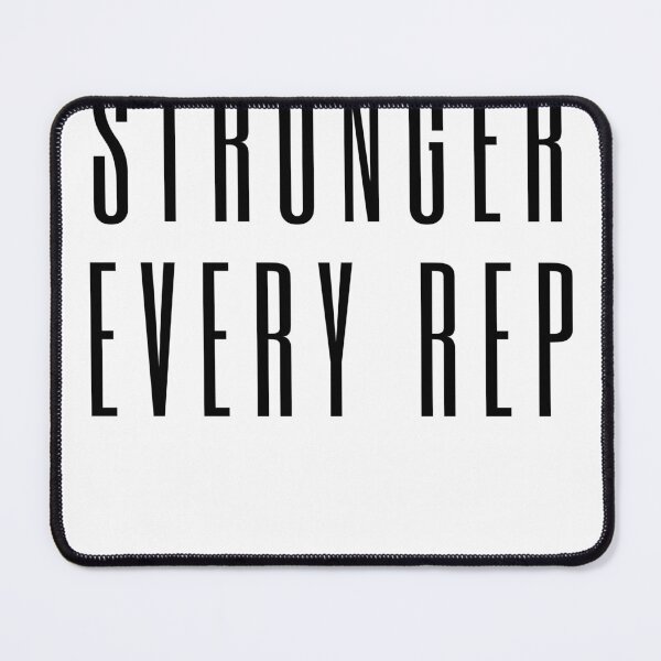 Item preview, Stronger Every Rep designed and sold by adambus.