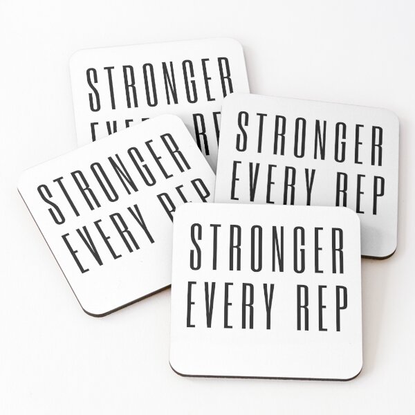Item preview, Stronger Every Rep designed and sold by adambus.