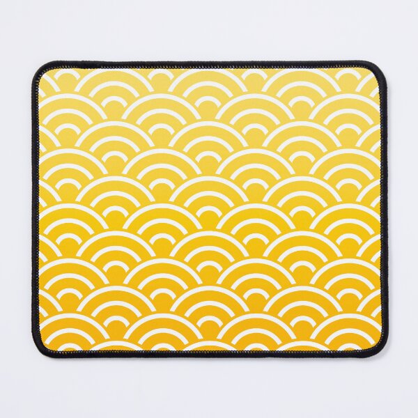 Item preview, Yellow Ombre Wave Pattern designed and sold by tonymagnerart.