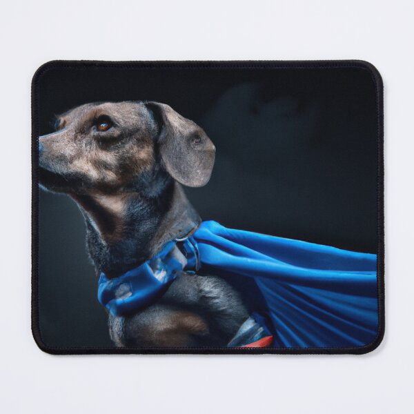 Item preview, Dachshund Superhero #3 designed and sold by DachshundClub.