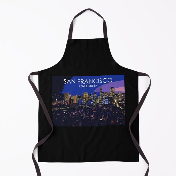 Item preview, San Francisco, California, USA, Travel Print, Night designed and sold by summattodraw.