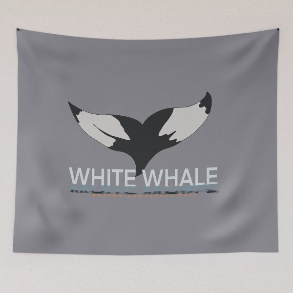 Item preview, White whale designed and sold by chickensoupshop.