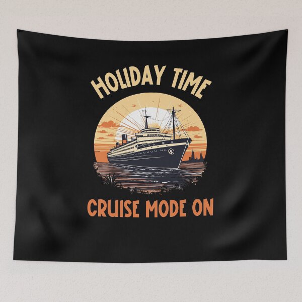Item preview, Holiday Time Cruise Mode ON designed and sold by SunnyFunnyArt.