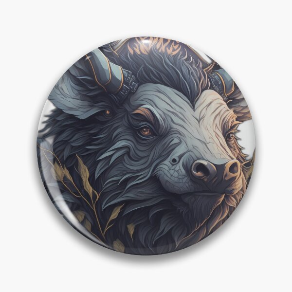Item preview, Face of a Boar Druid designed and sold by Tremerion.