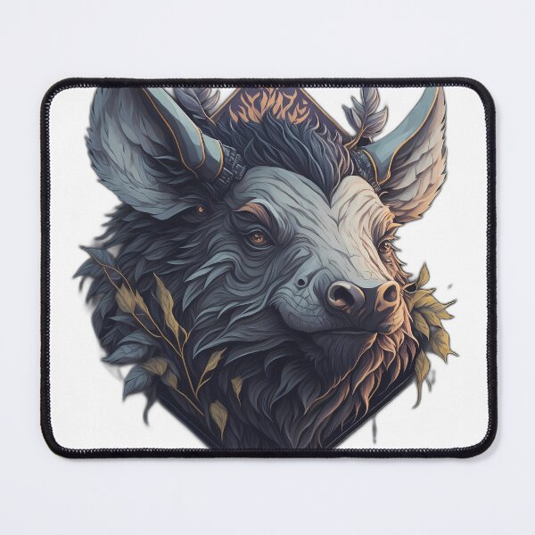 Item preview, Face of a Boar Druid designed and sold by Tremerion.